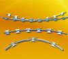 Positive or Negative Twisted Razor Barbed Wire