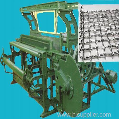 crimped wire mesh machine