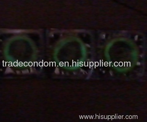 glow-in-the-dark condoms