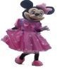 minnie mouse mascot costume, cartoon mascot, character mascot for party