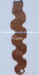 Top quality remy huamn hair weft body weave