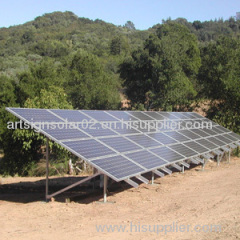 Solar terrace I ground mounting system