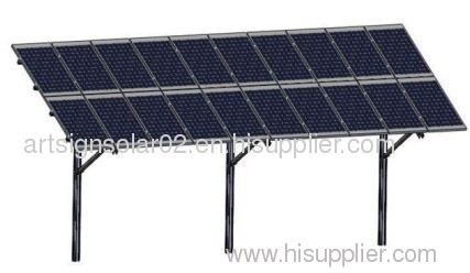 Solar terrace II ground mounting system