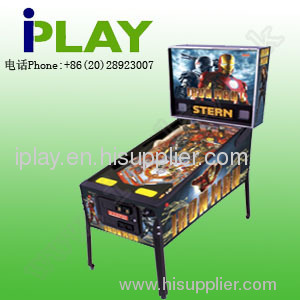 Coin operated pinball game machine