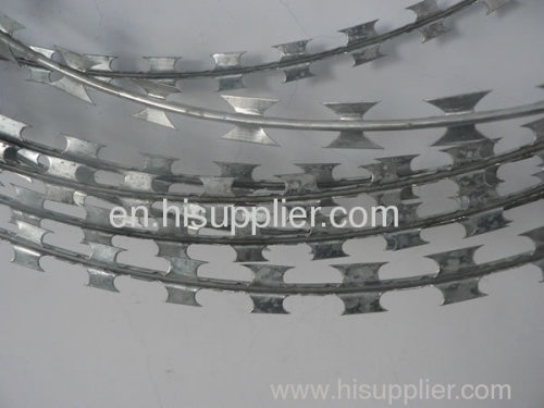 Razor wire mesh