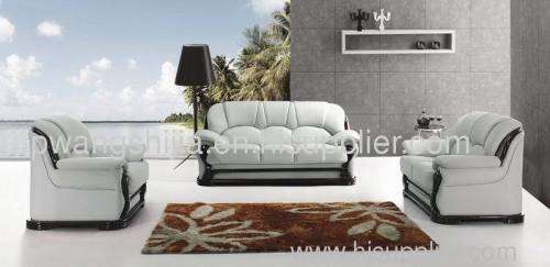 Leather living room leisure sofa