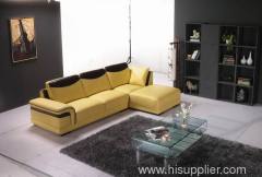 LEATHER CORNER SOFA