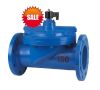 2way cast iron water ai oil 150mm DN flange solenoid valve