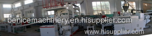 PVC Online Laminate Sheet Extrusion Line