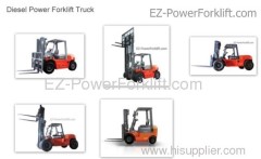 diesel power forklift