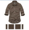 A&F Men's Column Bar Long Sleeve Shirt