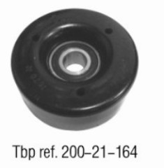 Time belt tensioner pulley 104 200 1070