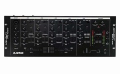 Professional 5 channel DJ mixer with DSP effect