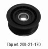 Time belt tensioner pulley 000 202 0019