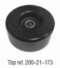 Time belt tensioner pulley 120 200 0370