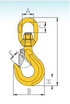 DS268 G80 Swivel Hook With Latch China Manufacturer Supplier