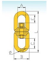 DS283 G80 Forged Swivel With Bearing China Manufacturer Supplier