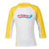 yellow Long Sleeve Rash shirt for kids