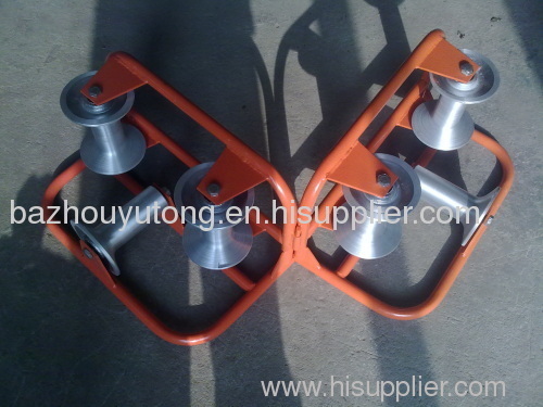 Tripe cable rollers/cable laying rollers/cable corner rollers