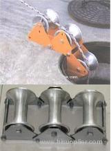 steel frame cable rollers/ tube cable rollers/ norner rollers