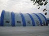 Huge double-deck badminton inflatable building