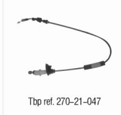 Accelerator cable 124 300 1630