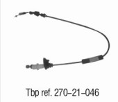 Accelerator cable 124 300 6730