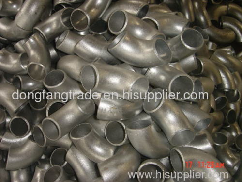 Galvanized elbow pipe fitting