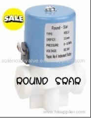 2 way IP65 PA body water Plastic small solenoid valve