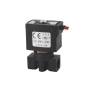 2 way PP black color water mini Plastic solenoid valve