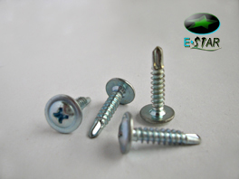 wafer head self drilling screw