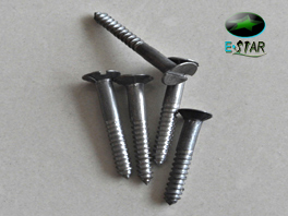 slotted head wood screw