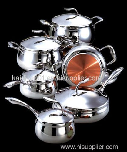 Chicago 12-piece Stainless Steel Cookware Set