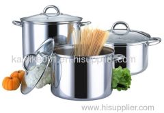 Europe 6-piece Stainless Steel Cookware Set