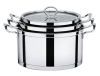 Rendering Vertical Pot 6-piece Stainless Steel Cookware Set