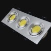 LED recessed ceiling panel light