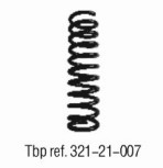 Coil spring 202 321 2204