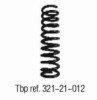 Coil spring 210 321 2904