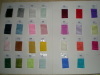 Colour swatch of organza ribbon