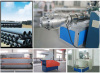 PVC water supply pipe extrusion line