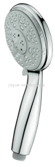 new high pressure 3 setting adjustable rain shower 100mm water saving hand held shower heads