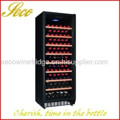 270Liter 80-100 bottles compressor wine cooler cabinet