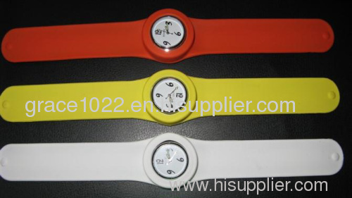 slap silicone watch