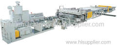 PP, PC Hollowness Grid Board Production Line