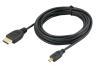 Resolution up to 1080P UL approved Micro-HDMI cable for HDTV