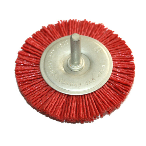 Nylon Wheel Brush with shank D:40/50/63/75/100mm W:6mm