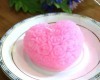 Heart-shaped rose candle wedding favor
