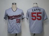 MLB Jerseys Minnesota Twins 55 Capps Grey