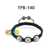 Shamballa swarovski crystal bracelet