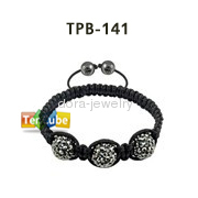 Shamballa swarovski crystal bracelet